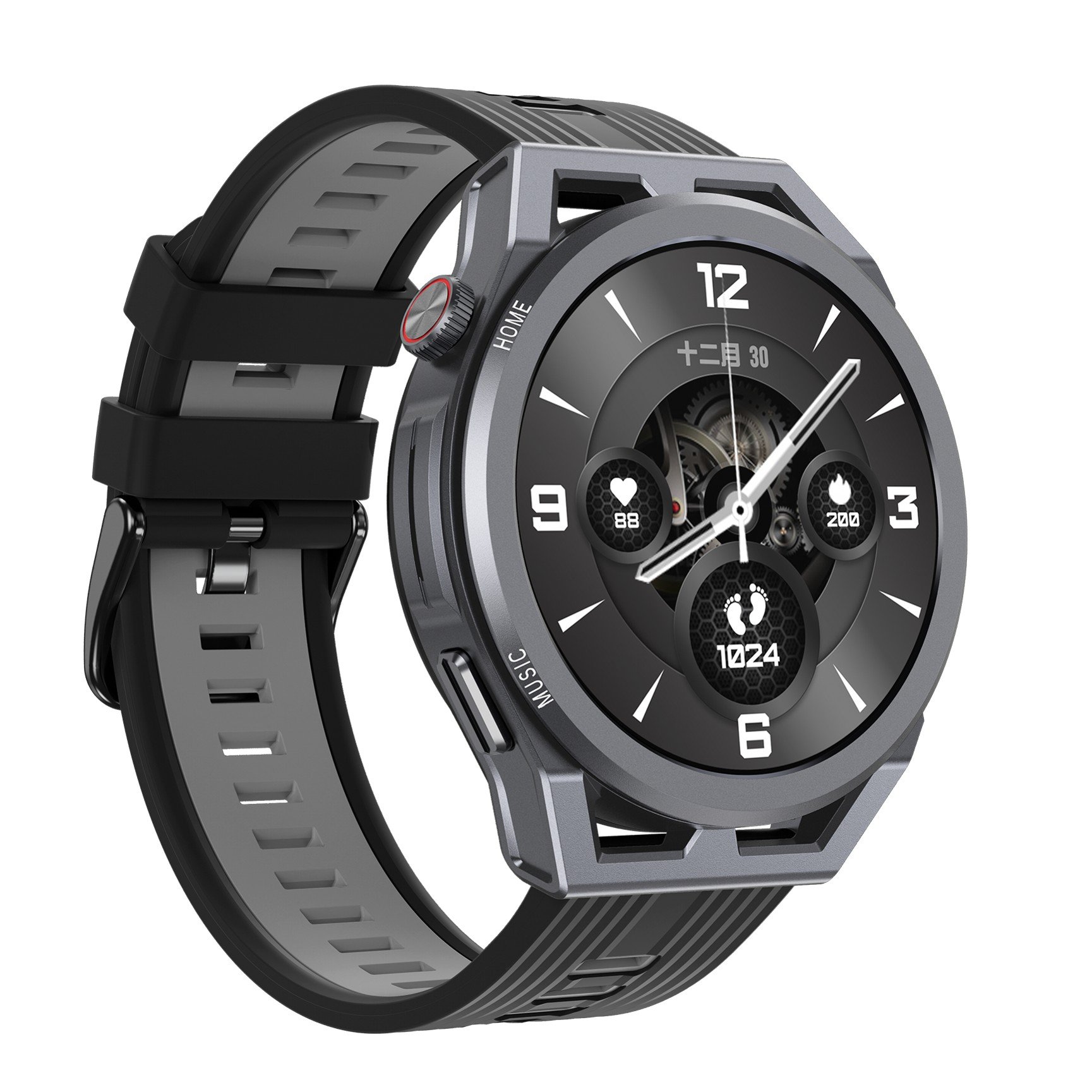 Full Touch Screen Fitness Sport 2 In 1 Tws N18 Men smart watch with earphones